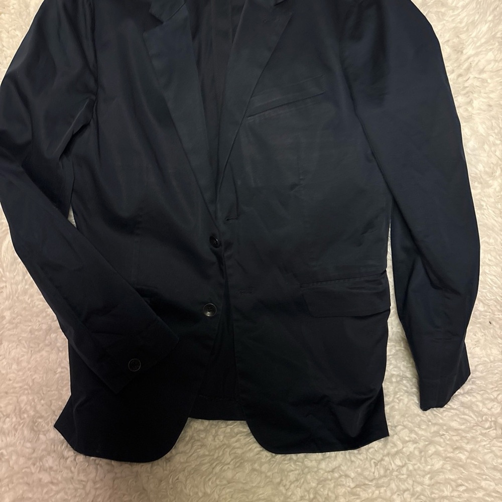 Rag & Bone Black Polished Blazer